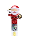 Jolly Jingle Candy Filled Santa Claus Toys: 12-Piece Display