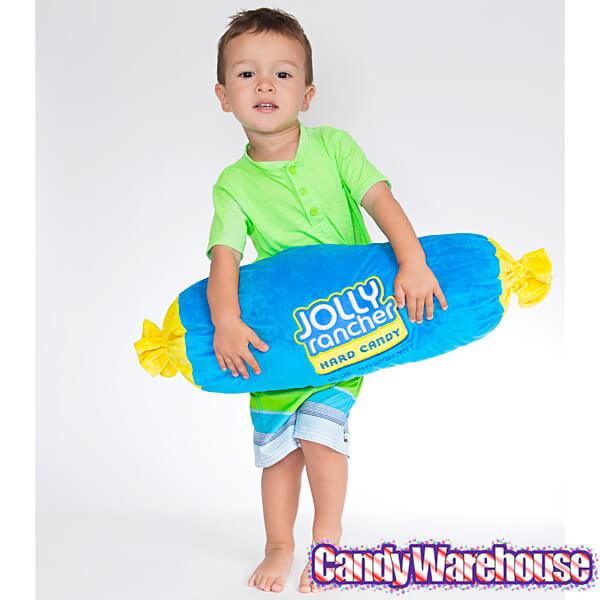 Jolly Rancher Big Plush Candy Pillow - Blue Raspberry - Candy Warehouse