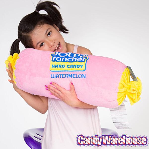 Jolly Rancher Big Plush Candy Pillow - Watermelon - Candy Warehouse