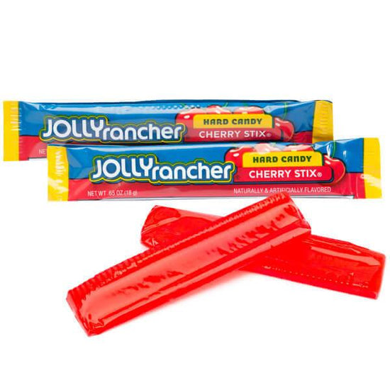 Jolly Rancher Candy Stix - Cherry: 36-Piece Box | Candy Warehouse