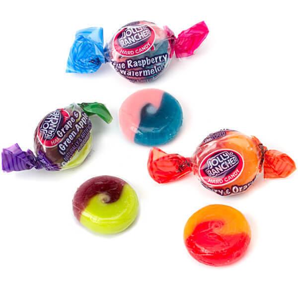 Jolly Rancher Doubles Hard Candy: 4LB Case - Candy Warehouse