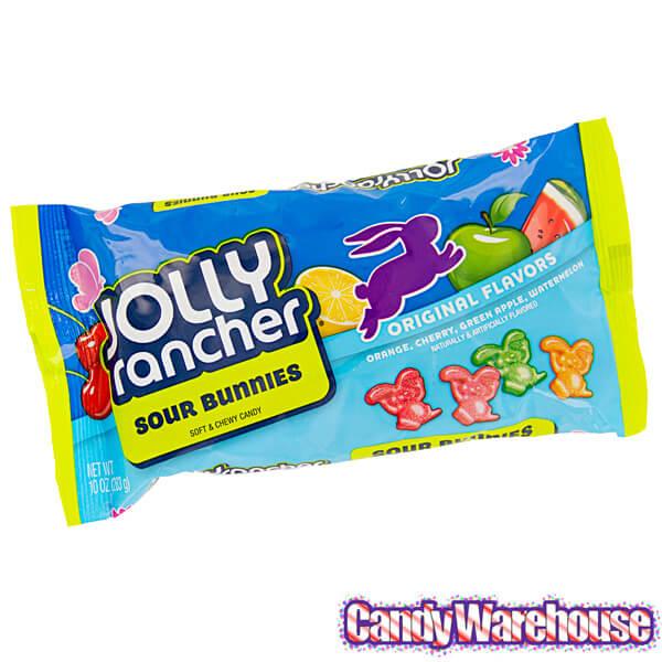 Jolly Rancher Easter Bunny Sours: 10-Ounce Bag - Candy Warehouse