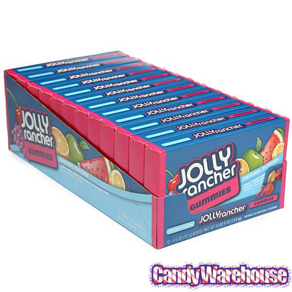 Jolly Rancher Gummies 4.5-Ounce Packs: 12-Piece Box - Candy Warehouse