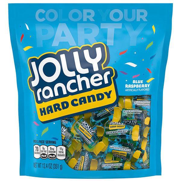 Jolly Rancher Hard Candy - Blue Raspberry: 55-Piece Bag - Candy Warehouse