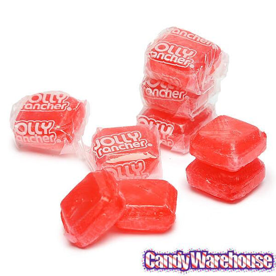 Jolly Rancher Hard Candy Squares Bars - Watermelon: 12-Piece Box ...