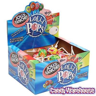 Jolly Rancher Lollipops: 50-Piece Box – Candy Warehouse