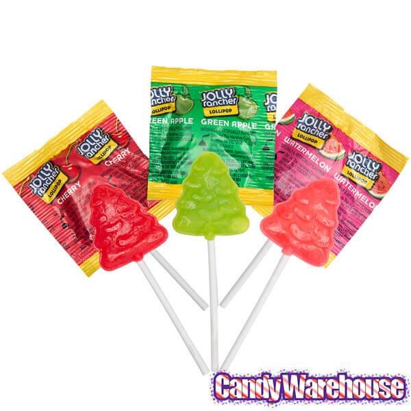 Jolly Rancher Tree Shaped Lollipops: 9.2-Ounce Box - Candy Warehouse