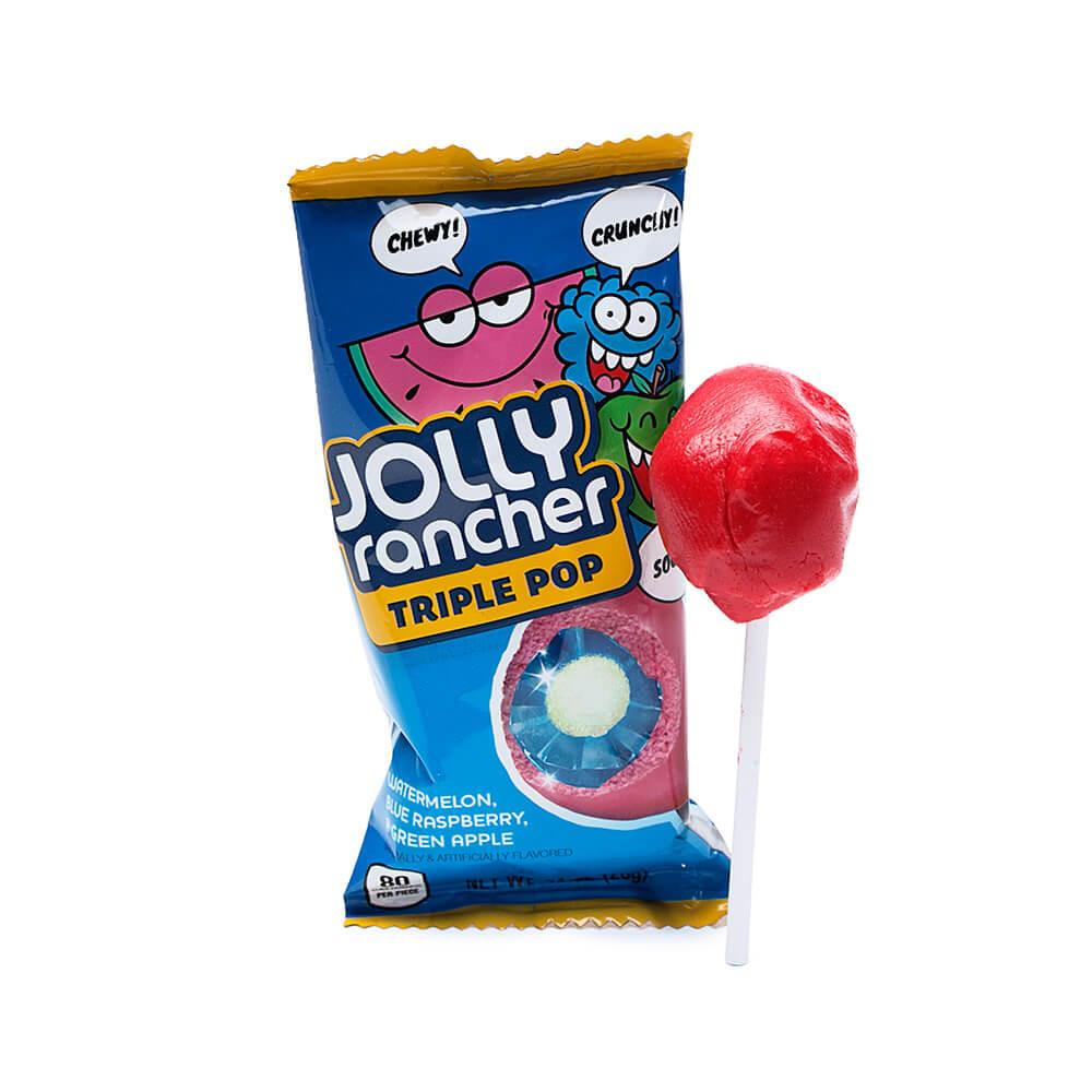 Jolly Rancher Triple Pop Suckers: 18-Piece Box - Candy Warehouse