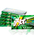 Jolt Gum Packs - Spearmint: 12-Piece Box - Candy Warehouse