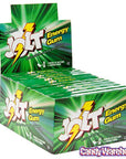 Jolt Gum Packs - Spearmint: 12-Piece Box - Candy Warehouse