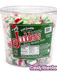 Jooblers Candy Crumble Melts - Christmas: 160-Piece Tub