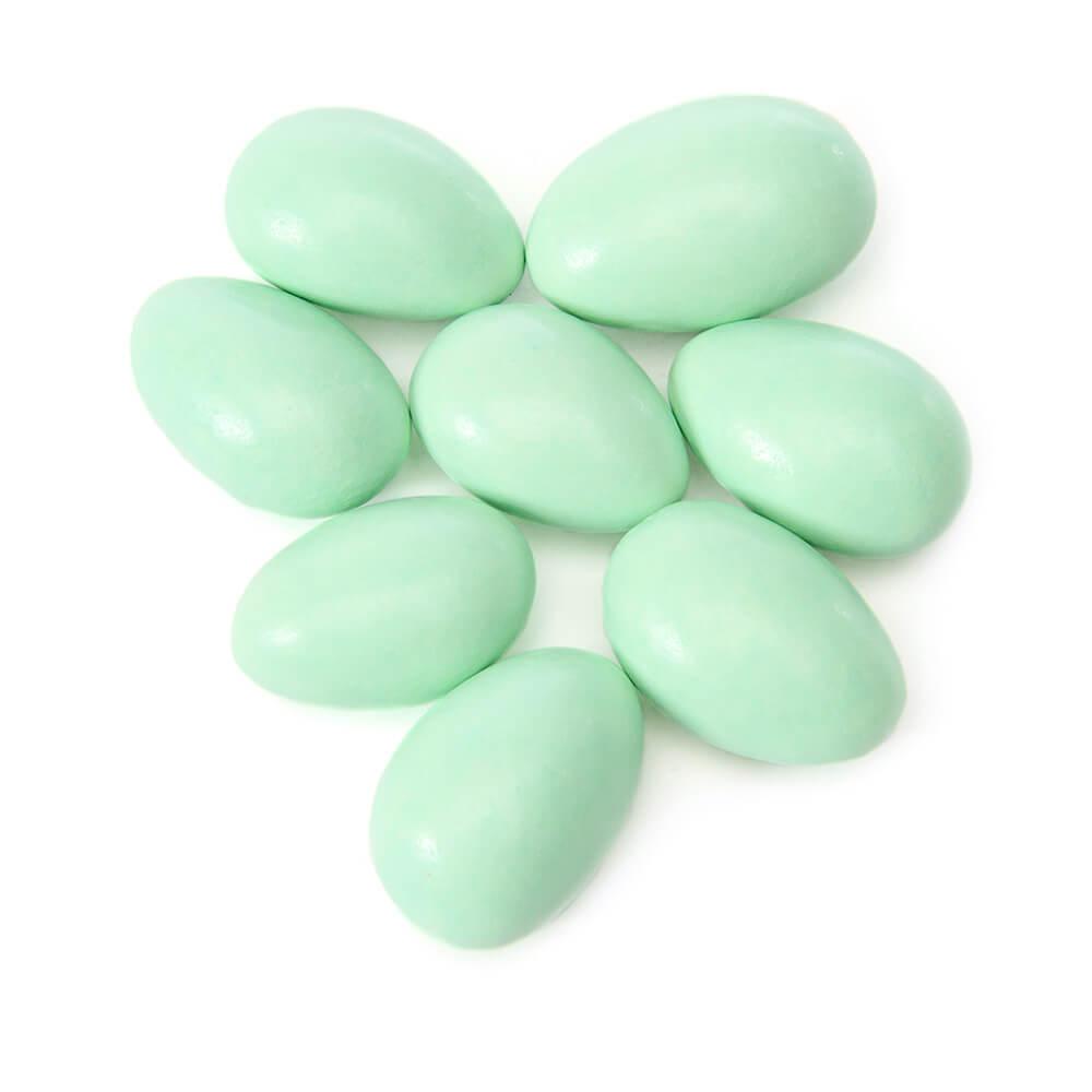 Jordan Almonds - Pastel Green: 5LB Bag - Candy Warehouse