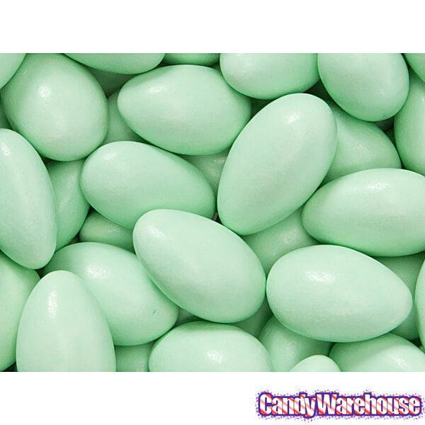 Jordan Almonds - Pastel Green: 5LB Bag - Candy Warehouse