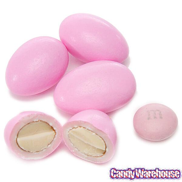 Jordan Almonds - Pastel Pink: 5LB Bag - Candy Warehouse