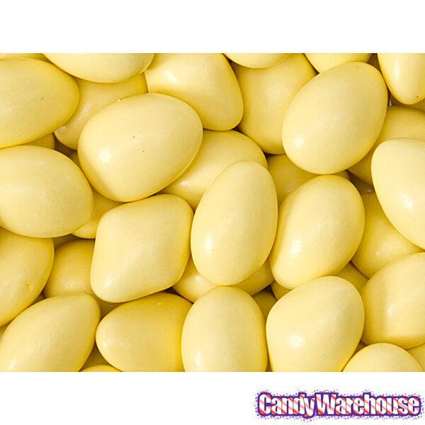 Jordan Almonds - Pastel Yellow: 5LB Bag - Candy Warehouse