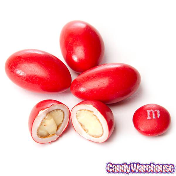 Jordan Almonds - Red: 5LB Bag - Candy Warehouse