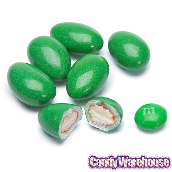 Jordan Almonds - Vibrant Green: 5LB Bag - Candy Warehouse