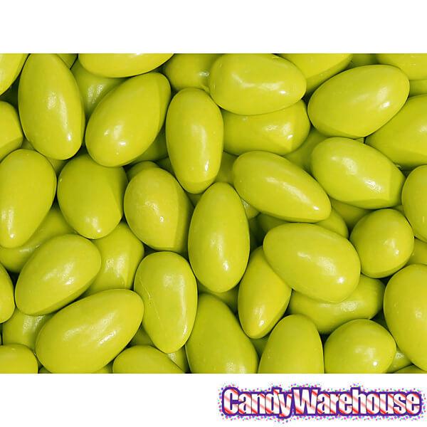 Jordan Almonds - Vibrant Lime Green: 5LB Bag - Candy Warehouse