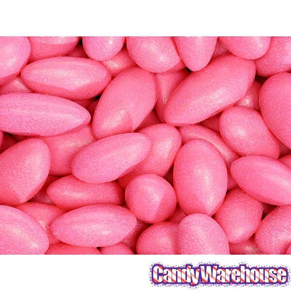 Jordan Almonds - Vibrant Pink: 5LB Bag - Candy Warehouse