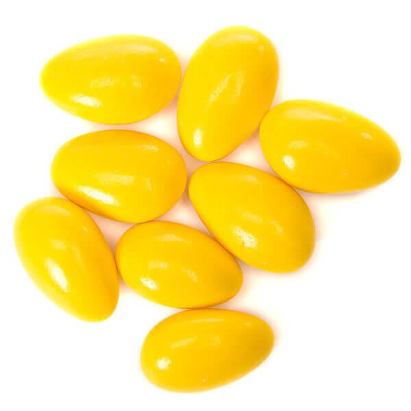 Jordan Almonds - Vibrant Yellow: 5LB Bag - Candy Warehouse