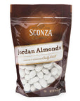 Jordan Almonds - White: 16-Ounce Bag - Candy Warehouse