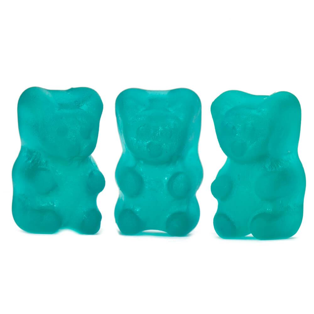 Jovy Blue Raspberry Gummy Bears 5lb Bag Candy Warehouse 5148