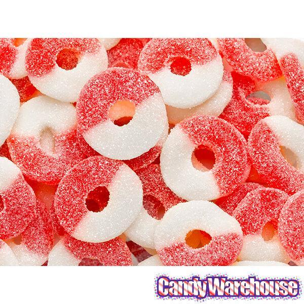 Jovy Cherry Gummy Rings: 5LB Bag - Candy Warehouse