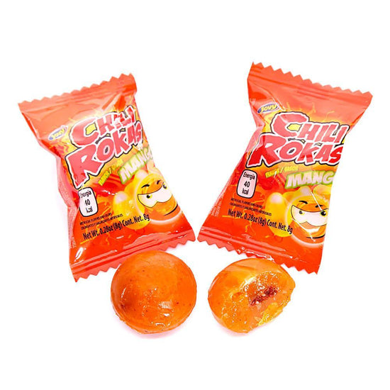 Jovy Chili Rokas Revolcadas Hard Candy - Mango: 65-Piece Bag | Candy ...