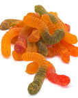 Jovy Crazy Gummy Worms Revolcado Tamarindo Candy: 5LB Bag