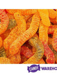 Jovy Crazy Gummy Worms Revolcado Tamarindo Candy: 5LB Bag