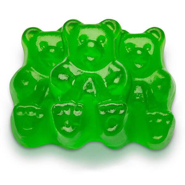 Jovy Green Apple Gummy Bears: 5LB Bag - Candy Warehouse