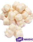 Jovy White Gummy Bears: 5LB Bag - Candy Warehouse