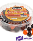 Juju Pumpkins Halloween Candy: 16-Ounce Tub - Candy Warehouse