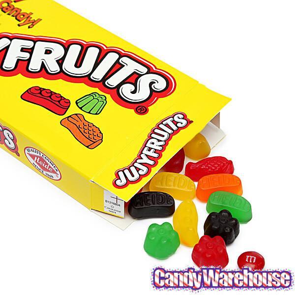 JujyFruits Candy 5-Ounce Packs: 12-Piece Box - Candy Warehouse