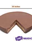 Jumbo 2-Pound Milk Chocolate Peanut Butter Cup - Candy Warehouse