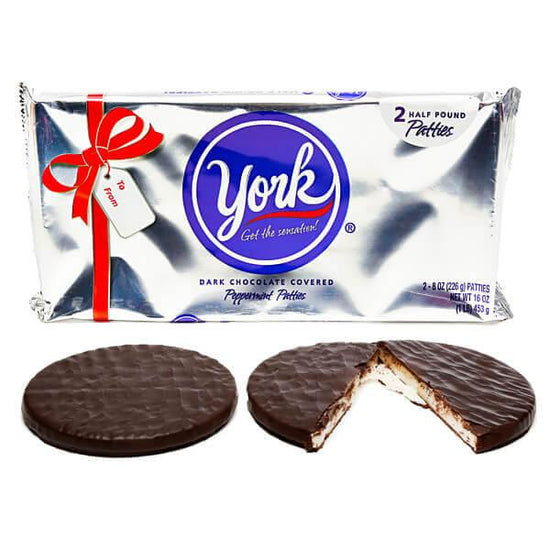 Jumbo 8-Ounce York Peppermint Patties: 2-Piece Pack | Candy Warehouse