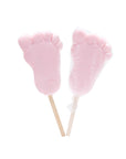 Jumbo Baby Feet Lollipops - Pink: 12-Piece Box - Candy Warehouse