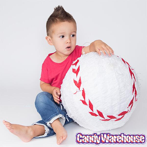 Jumbo Baseball Pinata - Candy Warehouse