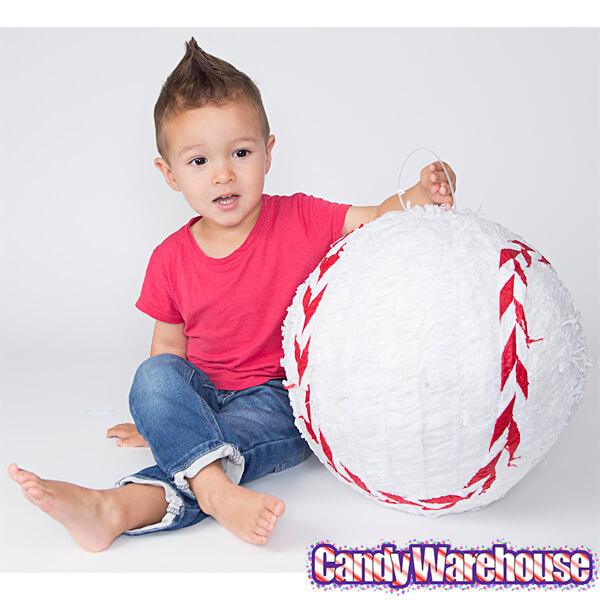 Jumbo Baseball Pinata - Candy Warehouse