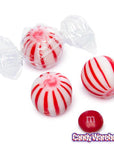 Jumbo Peppermint Balls Hard Candy: 120-Piece Bag - Candy Warehouse