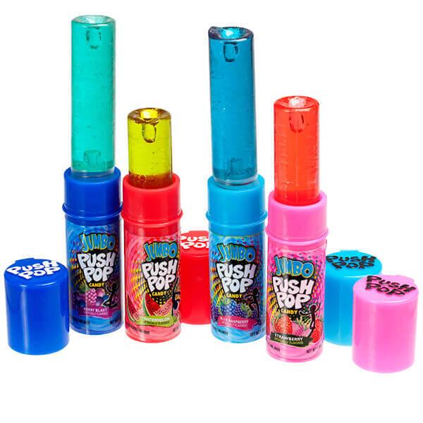 Jumbo Push Pops Candy: 18-Piece Box - Candy Warehouse