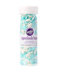 Jumbo Snowflake Sprinkles: 4-Ounce Bottle