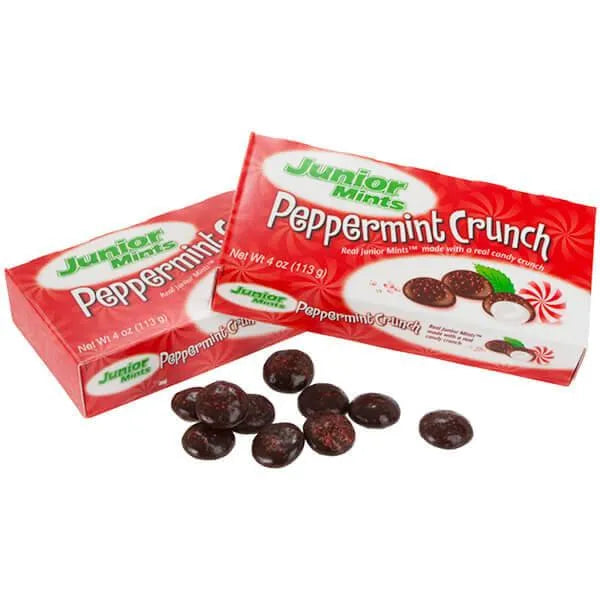 Junior Mints Peppermint Crunch 3.5-Ounce Packs: 12-Piece Box | Candy ...