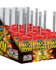 Kandy KA-BOOM Cherry Popping Candy Dynamite Sticks: 12-Piece Display - Candy Warehouse