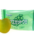 Kasugai Muscat White Grape Gummy Candy: 20-Piece Bag