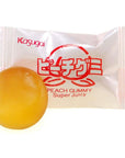 Kasugai Peach Gummy Candy: 24-Piece Bag - Candy Warehouse