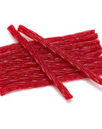 Kenny's Juicy Licorice Twists - Strawberry: 1LB Bag - Candy Warehouse