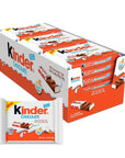 Kinder Chocolate 1.8-Ounce Candy Bars: 18-Piece Box