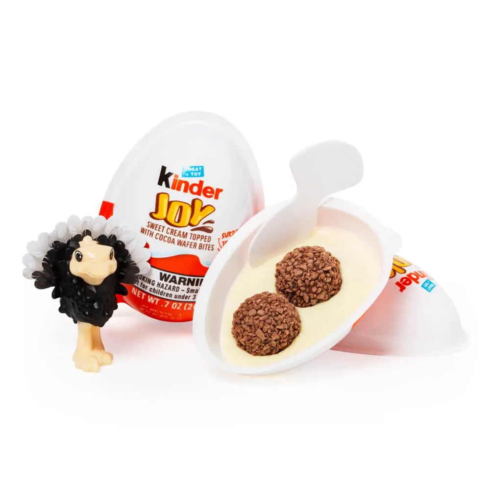 Kinder Joy Surprise Eggs with Toy Inside: 15-Piece Box - Candy Warehouse