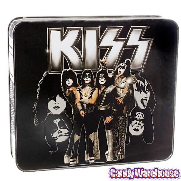 KISS PEZ Candy Dispensers: 4-Piece Collector's Tin - Candy Warehouse